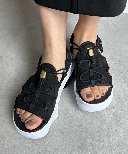 DouDou(ドゥドゥ)の「【NIKE/ナイキ】AIR MAX KOKO SANDAL(サンダル・レディース・ブラック/ブラック系その他/ホワイト・24cm/23cm)」の10枚目の写真