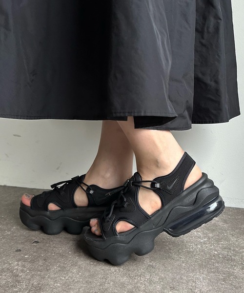 DouDou(ドゥドゥ)の「【NIKE/ナイキ】AIR MAX KOKO SANDAL(サンダル・レディース・ブラック/ブラック系その他/ホワイト・24cm/23cm)」の13枚目の写真