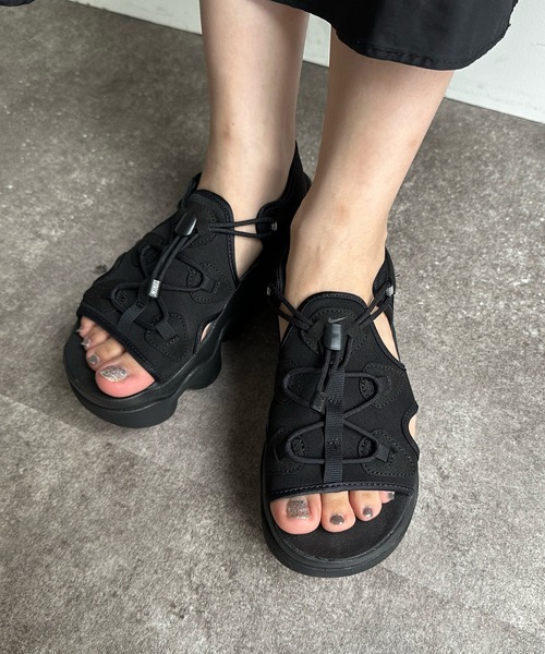 DouDou(ドゥドゥ)の「【NIKE/ナイキ】AIR MAX KOKO SANDAL(サンダル・レディース・ブラック/ブラック系その他/ホワイト・24cm/23cm)」の14枚目の写真