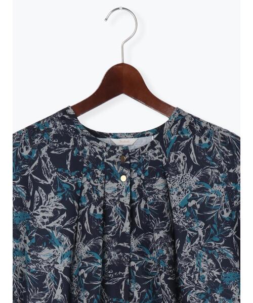 Te chichi（テチチ）の「ボタニカルプリントブラウス（シャツ/ブラウス・レディース・ネイビー/オフホワイト・F）」の21枚目の写真
