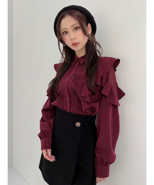 RESEXXY（リゼクシー）の「ウエストデザインスカパン（その他パンツ・レディース・その他1/グレー/ブラック・FREE）」の13枚目の写真