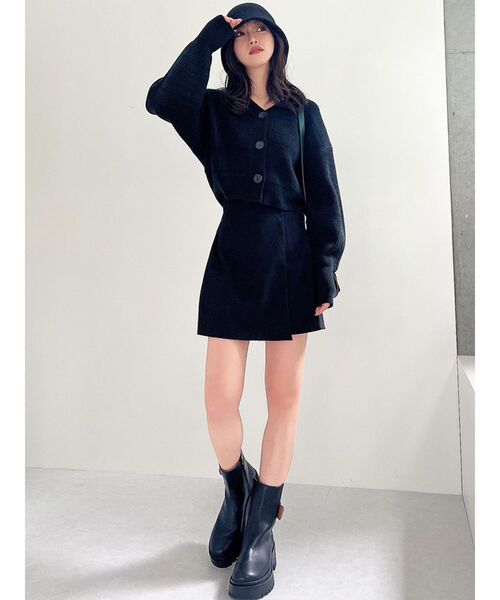 RESEXXY（リゼクシー）の「ウエストデザインスカパン（その他パンツ・レディース・その他1/グレー/ブラック・FREE）」の17枚目の写真