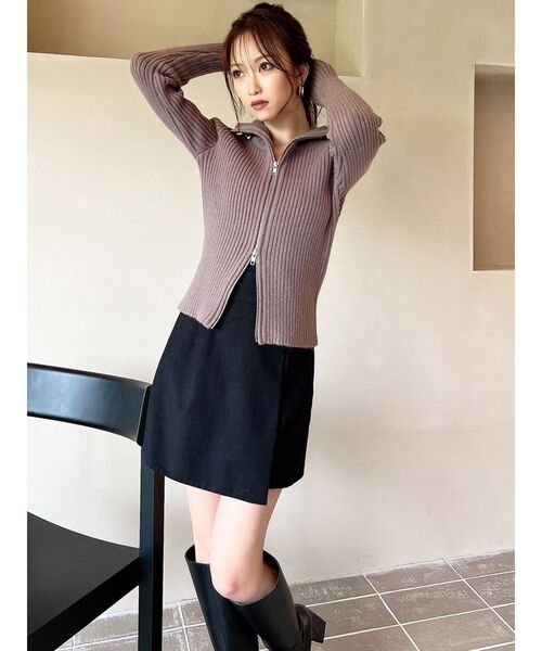 RESEXXY（リゼクシー）の「ウエストデザインスカパン（その他パンツ・レディース・その他1/グレー/ブラック・FREE）」の22枚目の写真