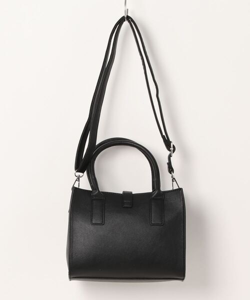 Right-on（ライトオン）の「【HONEYSUCKLE ROSE】ミニスクエアボストン（ショルダーバッグ・レディース・ブラウン/ブラック・ONE SIZE）」の3枚目の写真