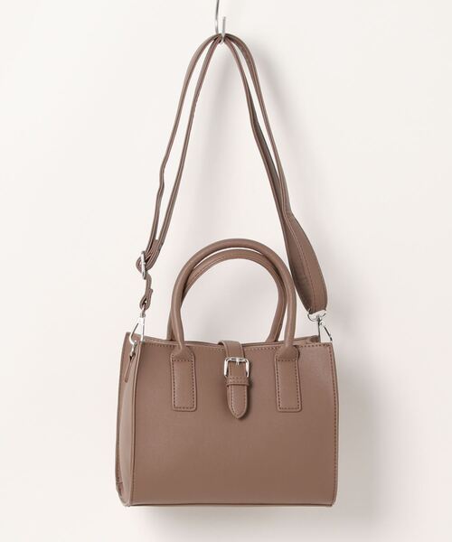 Right-on（ライトオン）の「【HONEYSUCKLE ROSE】ミニスクエアボストン（ショルダーバッグ・レディース・ブラウン/ブラック・ONE SIZE）」の8枚目の写真