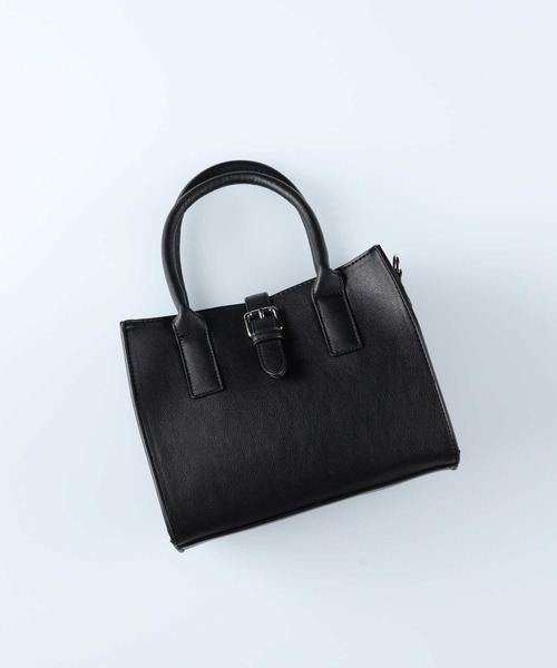 Right-on（ライトオン）の「【HONEYSUCKLE ROSE】ミニスクエアボストン（ショルダーバッグ・レディース・ブラウン/ブラック・ONE SIZE）」の13枚目の写真