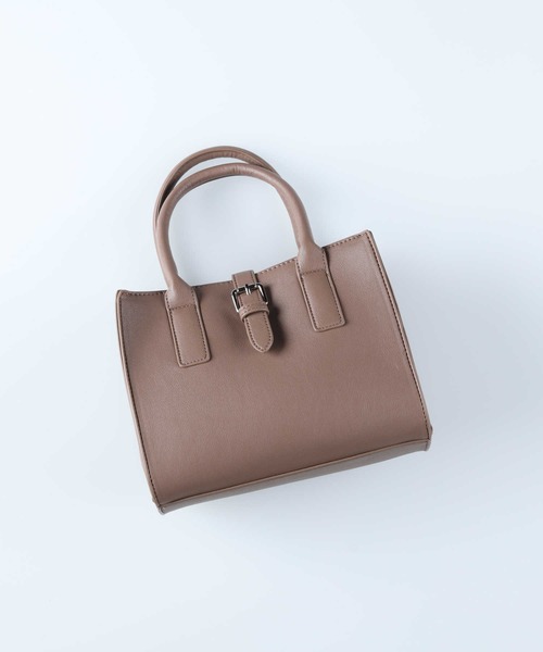 Right-on（ライトオン）の「【HONEYSUCKLE ROSE】ミニスクエアボストン（ショルダーバッグ・レディース・ブラウン/ブラック・ONE SIZE）」の18枚目の写真