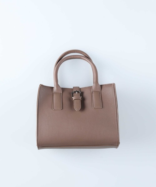 Right-on（ライトオン）の「【HONEYSUCKLE ROSE】ミニスクエアボストン（ショルダーバッグ・レディース・ブラウン/ブラック・ONE SIZE）」の19枚目の写真