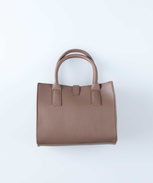 Right-on（ライトオン）の「【HONEYSUCKLE ROSE】ミニスクエアボストン（ショルダーバッグ・レディース・ブラウン/ブラック・ONE SIZE）」の20枚目の写真