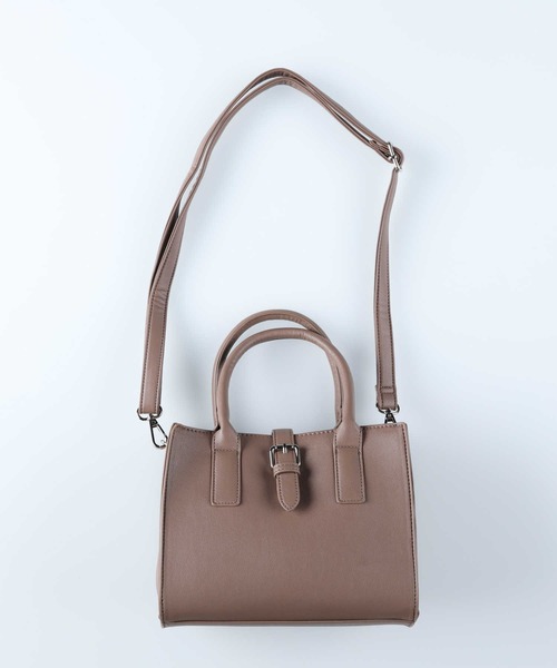 Right-on（ライトオン）の「【HONEYSUCKLE ROSE】ミニスクエアボストン（ショルダーバッグ・レディース・ブラウン/ブラック・ONE SIZE）」の21枚目の写真