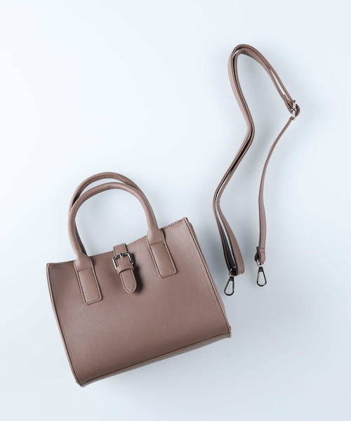Right-on（ライトオン）の「【HONEYSUCKLE ROSE】ミニスクエアボストン（ショルダーバッグ・レディース・ブラウン/ブラック・ONE SIZE）」の22枚目の写真
