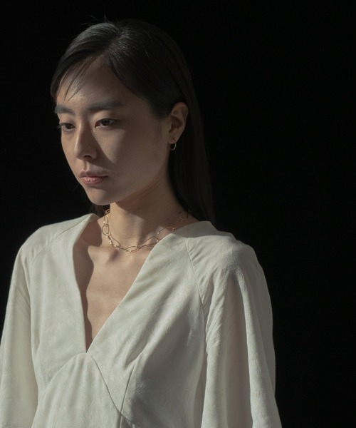 novice（ノーヴィス）の「【novice】Hinged Thin Hoop Pierce［Stainless］（ピアス（両耳用）・レディース・シルバー/ゴールド・FREE）」の11枚目の写真