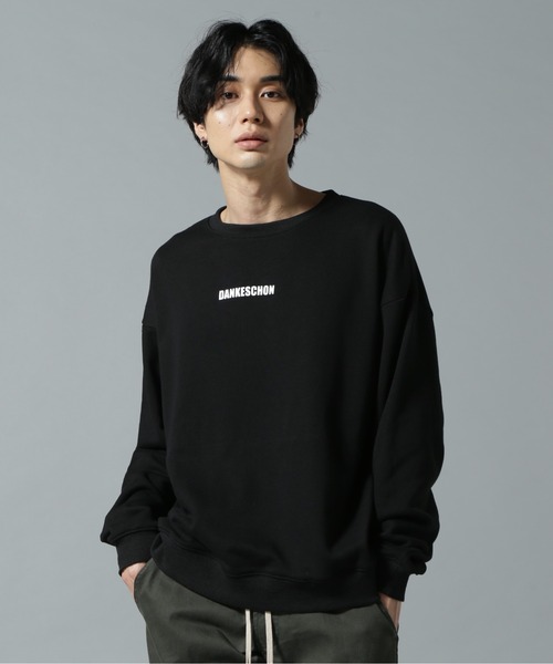 【DankeSchon】ダンケシェーン/SPRAYED CREW NECK /スウェット DankeSchon/ダンケシェーン/SPRAYED SWEAT ZIP HOODIE | L.H.P