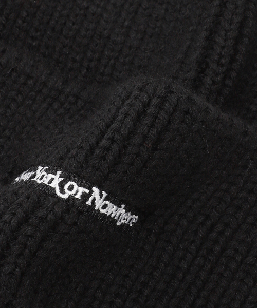 AP STUDIO（エーピーストゥディオ）の「【NEWYORK OR NOWHERE】beanie（ニットキャップ/ビーニー・レディース・ブラック・FREE）」の9枚目の写真