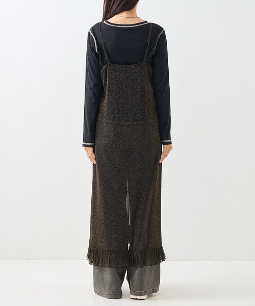 セール】シアー ラメ キャミワンピース（ワンピース）｜FREAK'S STORE