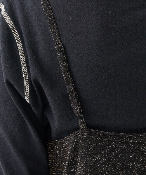 セール】シアー ラメ キャミワンピース（ワンピース）｜FREAK'S STORE