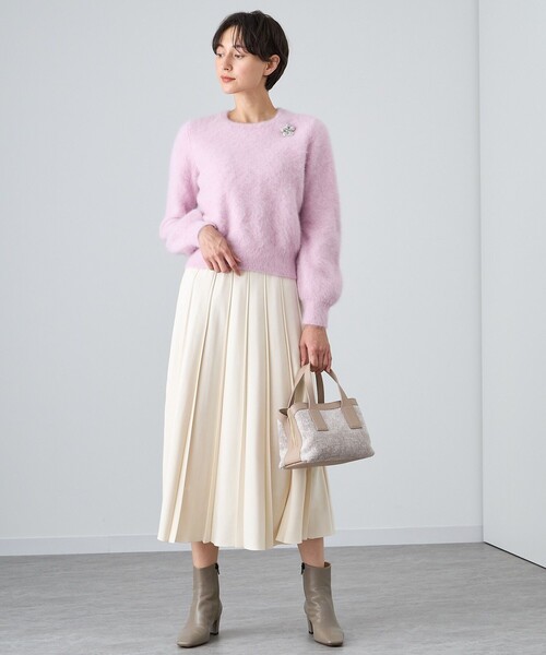 ANAYI（アナイ）の「◇コンビミニトートバッグ（トートバッグ・レディース・グレイッシュベージュ/ブラック系その他・FREE）」の13枚目の写真