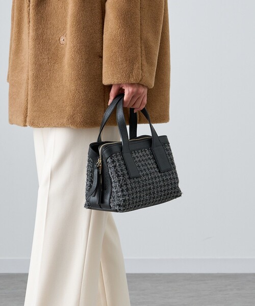 ANAYI（アナイ）の「◇コンビミニトートバッグ（トートバッグ・レディース・グレイッシュベージュ/ブラック系その他・FREE）」の3枚目の写真