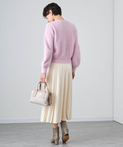 ANAYI（アナイ）の「◇コンビミニトートバッグ（トートバッグ・レディース・グレイッシュベージュ/ブラック系その他・FREE）」の5枚目の写真