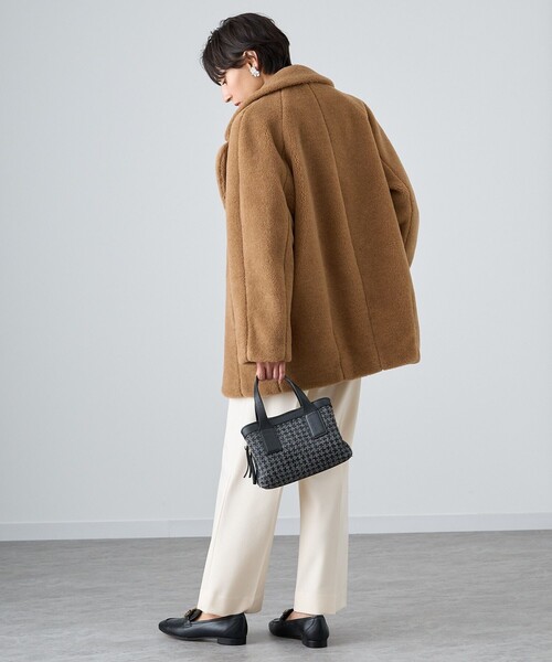 ANAYI（アナイ）の「◇コンビミニトートバッグ（トートバッグ・レディース・グレイッシュベージュ/ブラック系その他・FREE）」の6枚目の写真