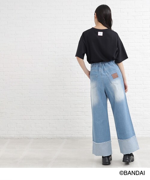 セール】【たまごっち×ピンクラテ】カレッジT（Tシャツ
