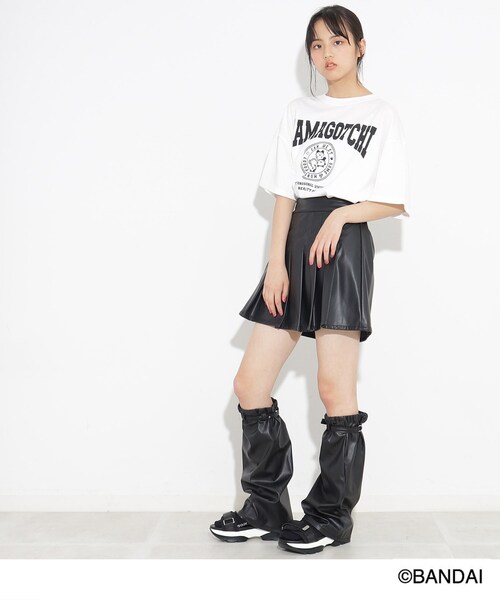 レビュー高評価アイテム特集｜ファッション通販 セール】【たまごっち×ピンクラテ】カレッジT（Tシャツ その他