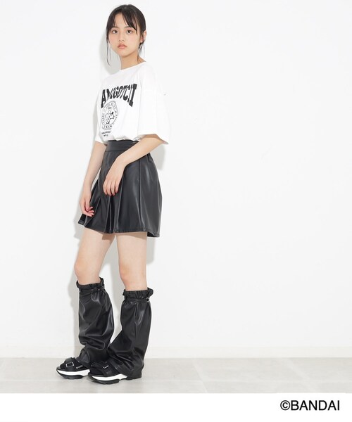 専用✧ピンクラテ✧新品✧おまとめ3点150 新品＊Lovetoxic&ピンクラテ 新作メッシュニット&ダメージデニム