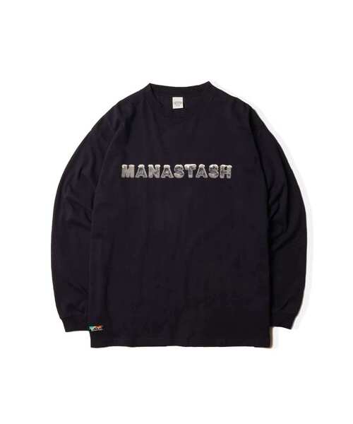 MANASTASH（マナスタッシュ）の「MANASTASH/マナスタッシュ/CHILLIMESH L/S TEE ICE LOGO（Tシャツ/カットソー・メンズ・ネイビー/ホワイト/ピンク・M/XL/2XL/L）」の14枚目の写真