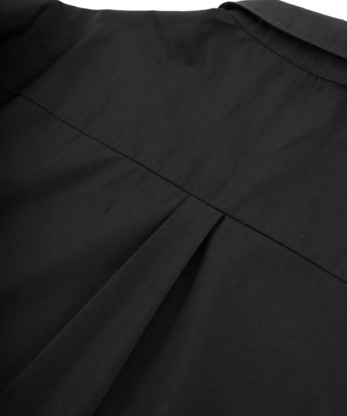 Figments(フィグメンツ)の「ブローチチェーンLSシャツ(シャツ/ブラウス・レディース・ブラック/ホワイト・MEDIUM/SMALL)」の10枚目の写真