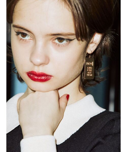 jouetie（ジュエティ）の「プレートピアス（ピアス（両耳用）・レディース・シルバー/ゴールド・FREE）」の6枚目の写真