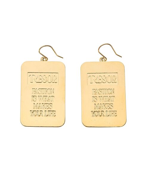 jouetie（ジュエティ）の「プレートピアス（ピアス（両耳用）・レディース・シルバー/ゴールド・FREE）」の14枚目の写真