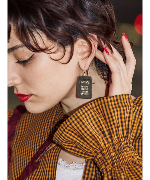 jouetie（ジュエティ）の「プレートピアス（ピアス（両耳用）・レディース・シルバー/ゴールド・FREE）」の16枚目の写真