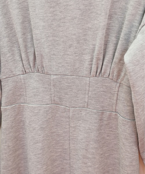 ULEULA（ウルア）の「スウェットロングワンピース（ワンピース・レディース・アイボリー/ブラック/杢グレー・FREE）」の18枚目の写真