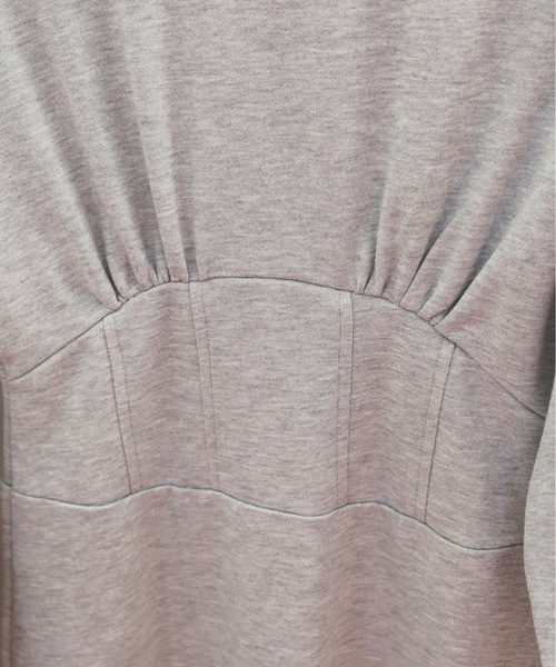 ULEULA（ウルア）の「スウェットロングワンピース（ワンピース・レディース・アイボリー/ブラック/杢グレー・FREE）」の20枚目の写真