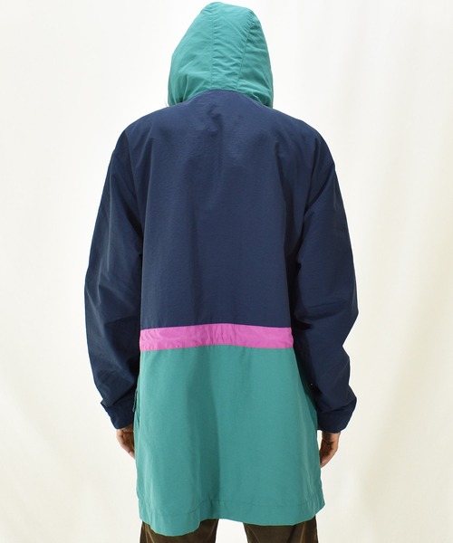 STUSSY（ステューシー）の「【ヴィンテージ古着】STUSSY×Patta / ストゥーシー×パタ フルジップジャケット マウンテンパーカー（ナイロンジャケット・メンズ・ネイビー・LARGE）」の5枚目の写真