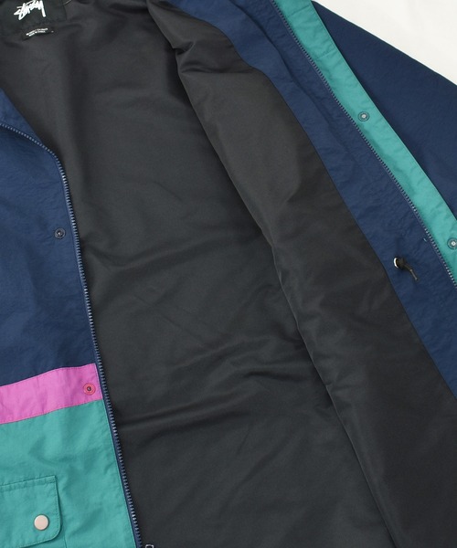 STUSSY（ステューシー）の「【ヴィンテージ古着】STUSSY×Patta / ストゥーシー×パタ フルジップジャケット マウンテンパーカー（ナイロンジャケット・メンズ・ネイビー・LARGE）」の14枚目の写真