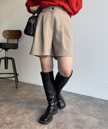 Thevon | タックハーフパンツ(その他パンツ)