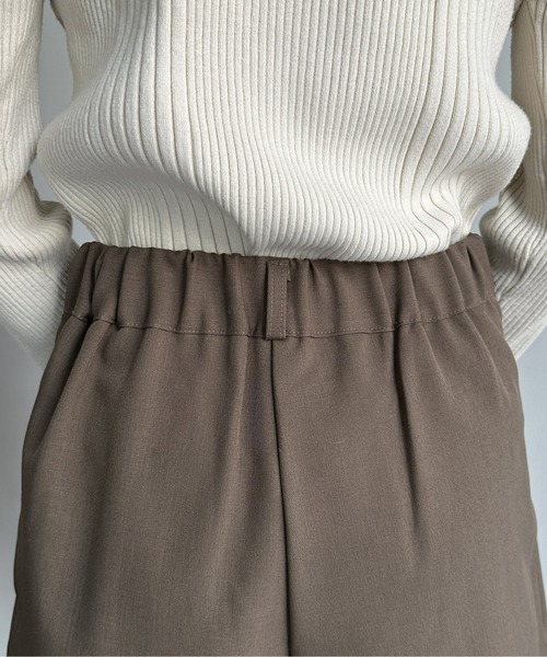 Thevon（ゼボン）の「タックハーフパンツ（その他パンツ・レディース・ベージュ/ブラック/カーキ・FREE）」の13枚目の写真