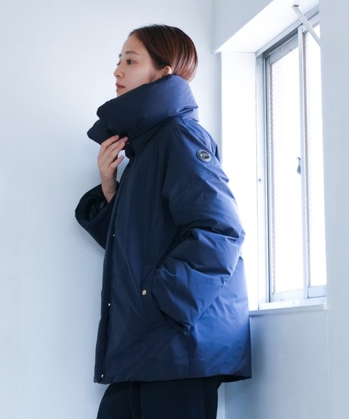 フレアシルエットパデッドジャケット（ダウンジャケット/コート