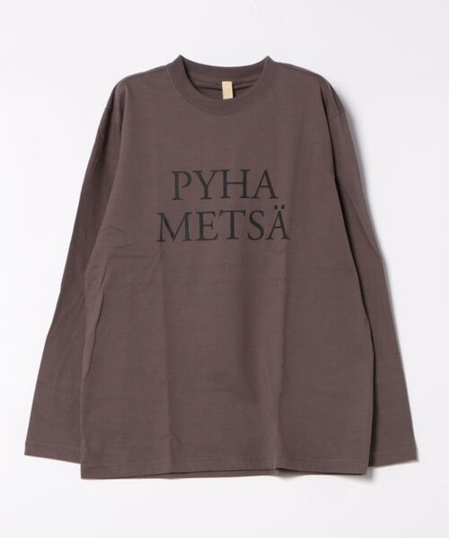 Q(キュー)の「ロゴプリントロンT(Tシャツ/カットソー・レディース・ホワイト/チャコールグレー・MEDIUM)」の15枚目の写真