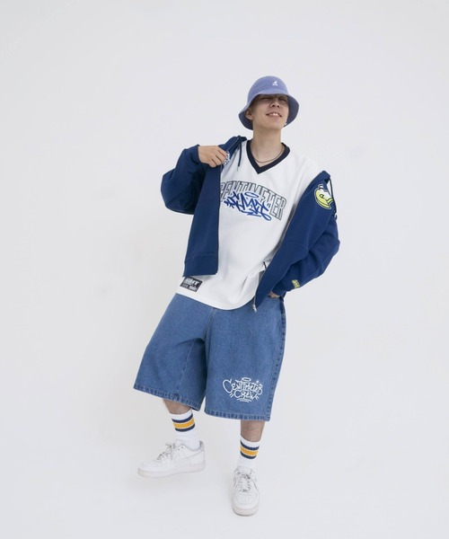 centimeter（センチメーター）の「etch jersey long tee（Tシャツ/カットソー・メンズ・ホワイト/グリーン/ブラック・X-LARGE/LARGE/MEDIUM）」の5枚目の写真