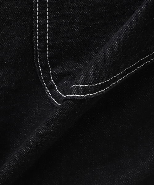 Carhartt WIP（カーハートダブリューアイピー）の「【CARHARTT WIP 】  OG CHORE COAT チョアコート（カバーオール・メンズ・ブルー/ブラック・LARGE/MEDIUM）」の5枚目の写真