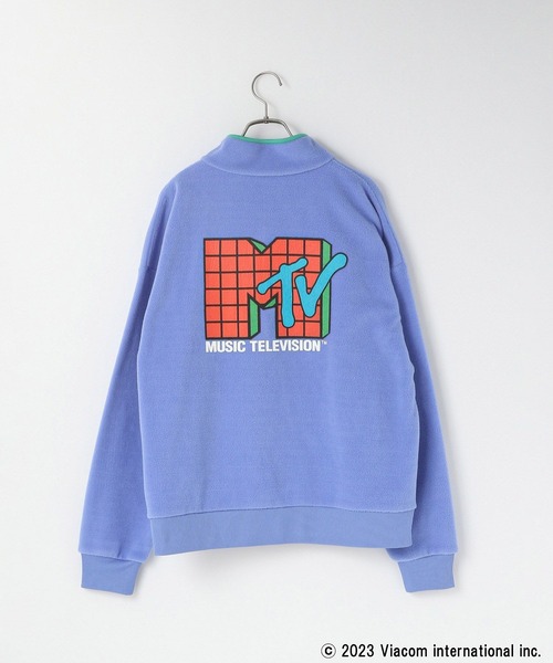 LOWRYS FARM（ローリーズファーム）の「ＭＴＶフリースプルオーバー　987370（スウェット・レディース・パープル/アイボリー/ブラック・FREE）」の5枚目の写真