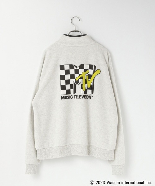 LOWRYS FARM（ローリーズファーム）の「ＭＴＶフリースプルオーバー　987370（スウェット・レディース・パープル/アイボリー/ブラック・FREE）」の7枚目の写真