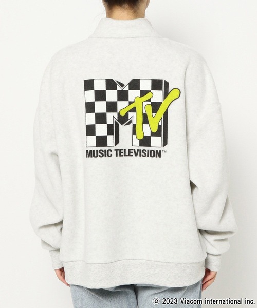 LOWRYS FARM（ローリーズファーム）の「ＭＴＶフリースプルオーバー　987370（スウェット・レディース・パープル/アイボリー/ブラック・FREE）」の10枚目の写真