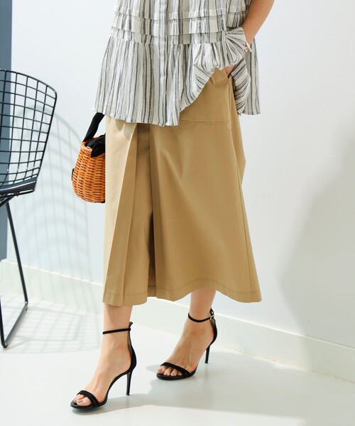 B:MING by BEAMS(ビーミングバイビームス)の「B:MING by BEAMS / ベイカー タック ワイド パンツ(その他パンツ・レディース・ブラック系その他4/ブラウン系その他/ブルー系その他2・MEDIUM/SMALL)」の2枚目の写真