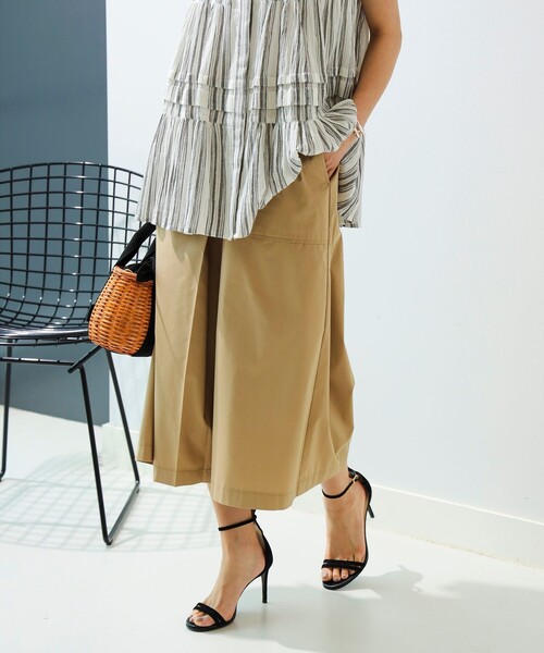 B:MING by BEAMS(ビーミングバイビームス)の「B:MING by BEAMS / ベイカー タック ワイド パンツ(その他パンツ・レディース・ブラック系その他4/ブラウン系その他/ブルー系その他2・MEDIUM/SMALL)」の9枚目の写真