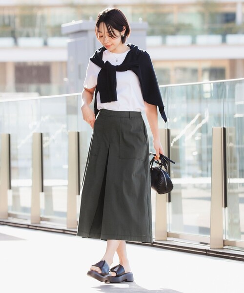 B:MING by BEAMS(ビーミングバイビームス)の「B:MING by BEAMS / ベイカー タック ワイド パンツ(その他パンツ・レディース・ブラック系その他4/ブラウン系その他/ブルー系その他2・MEDIUM/SMALL)」の15枚目の写真