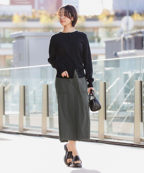 B:MING by BEAMS(ビーミングバイビームス)の「B:MING by BEAMS / ベイカー タック ワイド パンツ(その他パンツ・レディース・ブラック系その他4/ブラウン系その他/ブルー系その他2・MEDIUM/SMALL)」の16枚目の写真