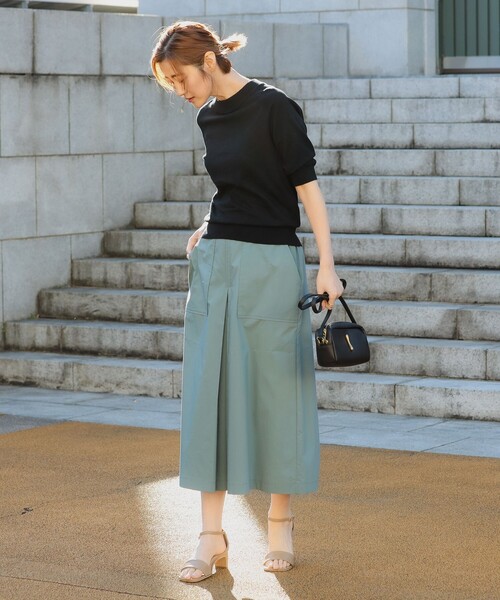 B:MING by BEAMS(ビーミングバイビームス)の「B:MING by BEAMS / ベイカー タック ワイド パンツ(その他パンツ・レディース・ブラック系その他4/ブラウン系その他/ブルー系その他2・MEDIUM/SMALL)」の21枚目の写真